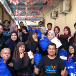 foto bersama tim prakerin Wivi Digital