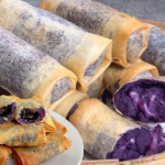 lumpia lumer ubi ungu coklat keju yang manis dan lezat