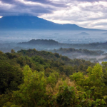 wisata alam jogja menyapa keindahan gunung dari lautan